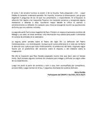 DIARIO 2 ALICIA PORTILLO (Participante del GRUPO 2)