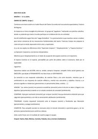 SESI&Oacute;N 05 (diario de Carmen Navas, mediadora.).