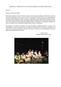 SESI&Oacute;N 08 (diario de Antonio Luna, mediador)