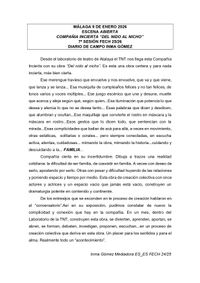 SESI&Oacute;N 08 (diario de Inma G&oacute;mez, mediadora)