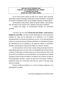 SESI&Oacute;N 13 (diario de Inma G&oacute;mez, mediadora)_.