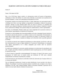 SESI&Oacute;N 15 (diario Antonio Luna, mediador)._