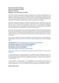 SESION 03 (diario de Lluis, mediador)